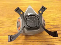 clamping rubber on 3M 6200 half mask