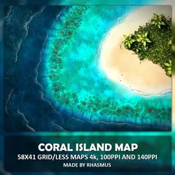 Coral Island Map