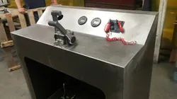 Custom Helm for barge