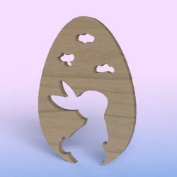 Fișiere pentru imprimante 3D | Fișier 3MF | Cute Easter Decoration