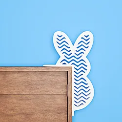 Home Decorations & Ornaments STL indir - Easter Egg Door Corner Decoration - XP3Design