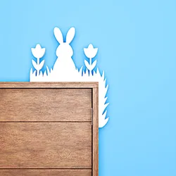 Home Decorations & Ornaments STL indir - Easter Egg Door Corner Decoration - XP3Design