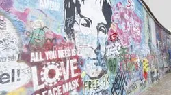 john lennon wall, prague, 2021