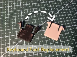 Keyboard Foot Replacement - Take Me Knock (by Tracer)