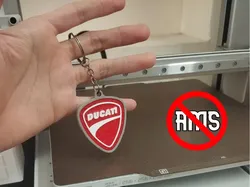 Llavero Ducati Sin AMS - Modelo de impresión 3D gratuito