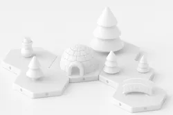 Magnetisches Winterdorf – modular & erweiterbar