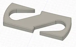 Mask Clip - Curved