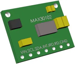 MAX30102 oximeter/heart rate sensor module (SW2014)