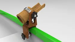 Minimal Bamboo Rod Holder