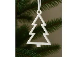 Minimalist Christmas Tree Ornament