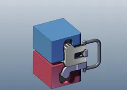 PatrickShip container locking device