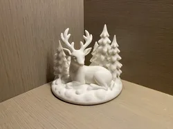 reindeer in the forest