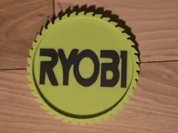 Ryobi Sawblade Coaster