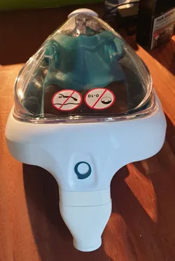 Scubamask to HME Filter Connector