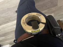 TAPE BELT HOLSTER HOLDER-NO SUPPORTS