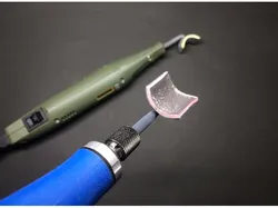 Tip parts of electric polishing tool