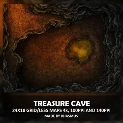 Treasure Cave Map