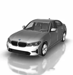Vehicles & Machinery STL indir - BMW 320i 2020 - 3DCARSALON