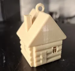 Wooden hut