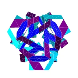 13 Roelofs-Catalan Polyknots (complete set)