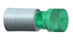 22-30mm tapered push fit adapter 3D print