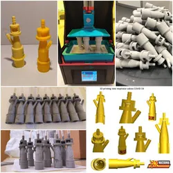 3D printing respirator valves COVID-19
