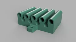 Cable Organizer with Rounded Clips