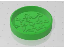 CORONAVIRUS COOKIE CUTTER COVID-19 BACTERIA