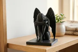 Crying Angel Sculpture