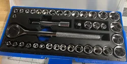 Customizable Organizer Insert for Harbor Freight 40pc Ratchet and Socket Set