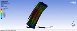 Design & analysis of human backbone (thoracic-cervical only)