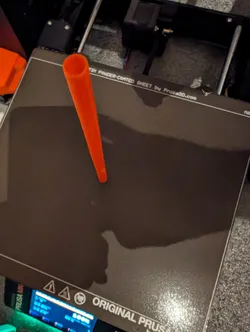 drinking straw (thick) - usable as altitude z-axis test