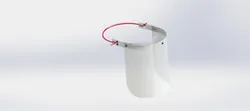 Face Shield,  No 3D Printer