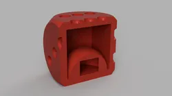Fake Dice - always six (with extra weight) - Rigged Dice V3