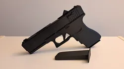 Glock 18 Pistol (Blowback Rubber Band Gun)