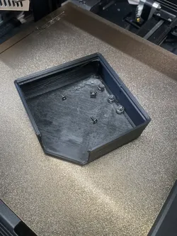 Gridfinity Sorting Tray with Big Pour Spout (2x2)