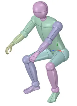Human man 3d model