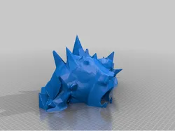icy mountain cave - terrain