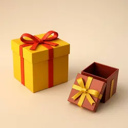 Other STL Descărcare - Gift Box Model, Gift Box 3D, Cute Surprise Box - Woow Concept 3D