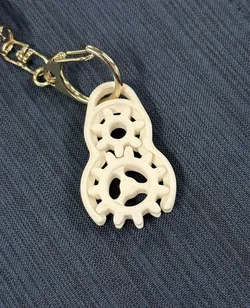 Personal Accessories STL Descărcare - Gear Fidget Keychain - DesignCreatorss