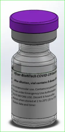 Pfizer Vaccine Vial