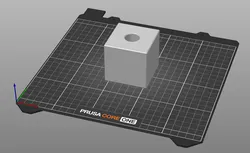 Precision Material Shrinkage Calibration Cube for technical materials - AI-Designed