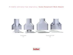 Printable ventilator-free respiratory: Subea Easybreath Mask Adapter