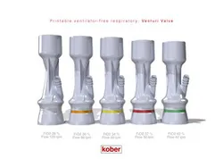 Printable ventilator-free respiratory: Venturi Valve