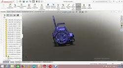 Stair climber wheelchair