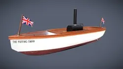 Steamboat "The Puffing Swan"