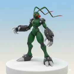 Stingmon Digimon Creature Model