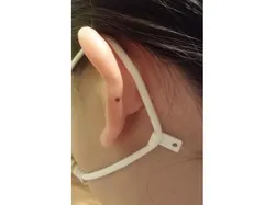 Surgical mask ear pain reduce clip