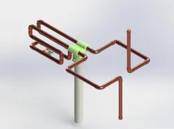 2m Amateur Radio Cycloid Omni-Directional Antenna