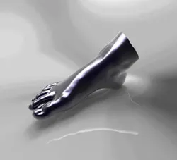 3D Scanned Flat Foot (Right)